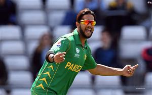 Welsh-born Pakistani cricketer , Imad Wasim - slow Left armer